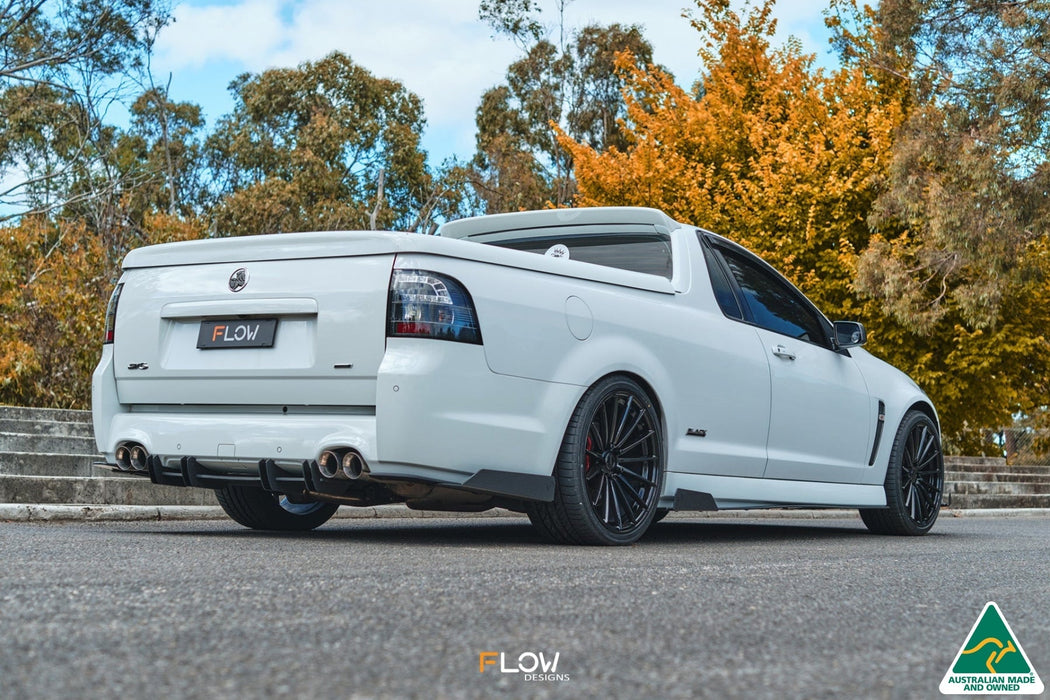 VF Commodore S2 Ute Rear Spat Winglets (Pair)-Flow Designs