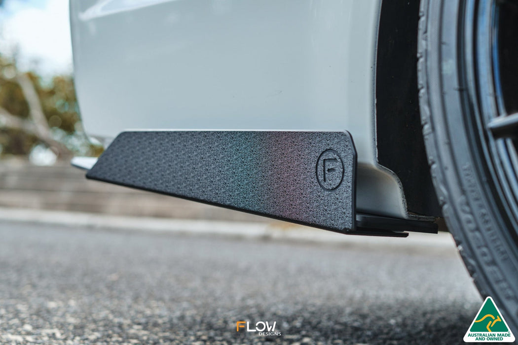 VF Commodore S2 Ute Rear Spat Winglets (Pair)-Flow Designs