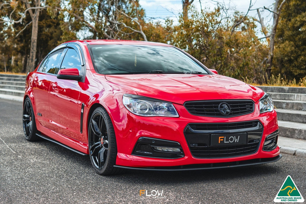 VF Commodore S1 Sedan Side Skirt Splitters (Pair)-Flow Designs