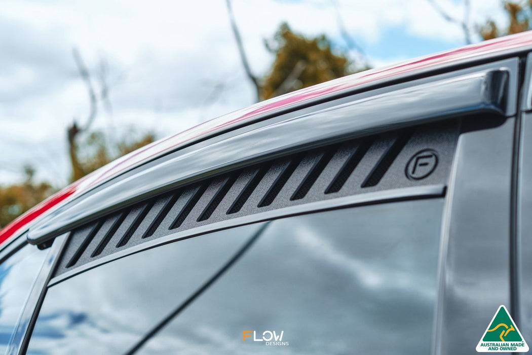 VF Commodore Sedan Rear Window Vents (Pair)-Flow Designs