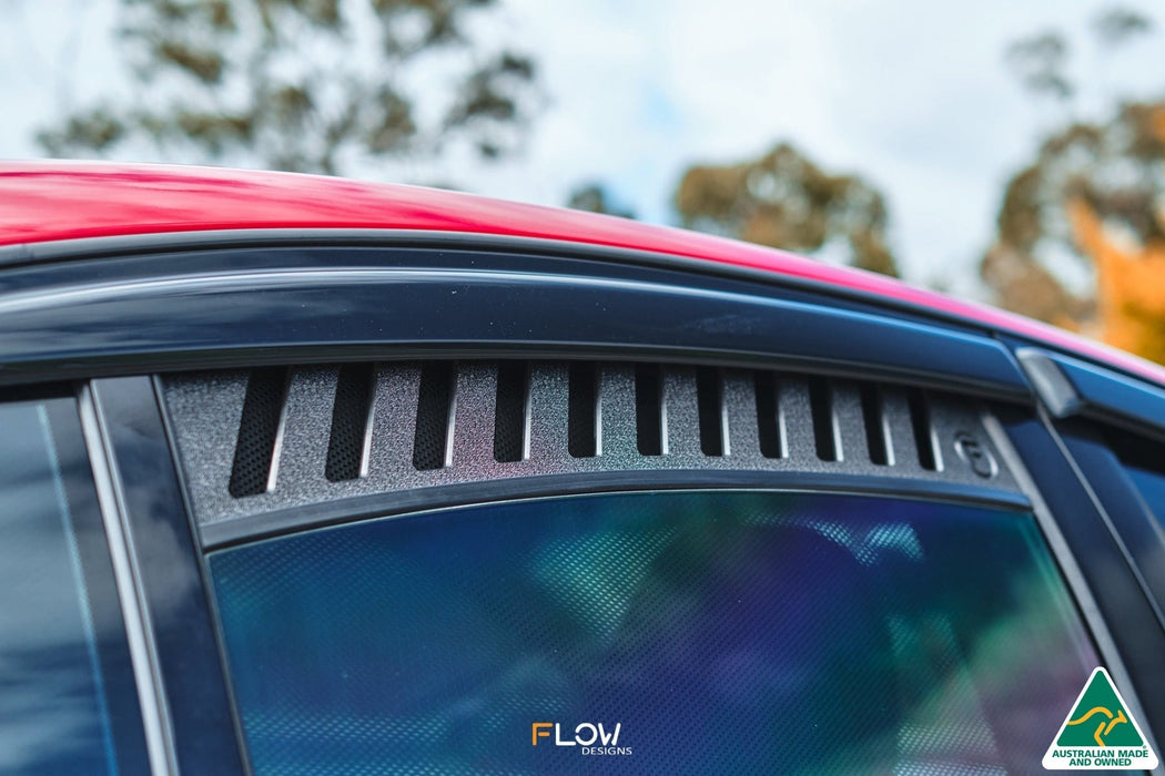 VF Commodore Sedan Rear Window Vents (Pair)-Flow Designs