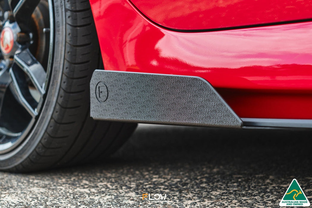 VF Commodore S1 Sedan Side Skirt Splitter Winglets (Pair)-Flow Designs