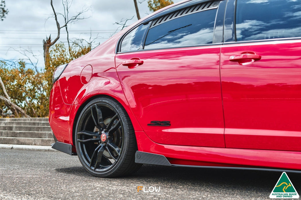 VF Commodore S1 Sedan Rear Spats (Pair)-Flow Designs