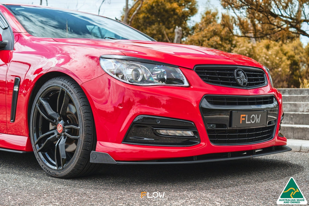 VF Commodore S1 Sedan Front Lip Splitter-Flow Designs