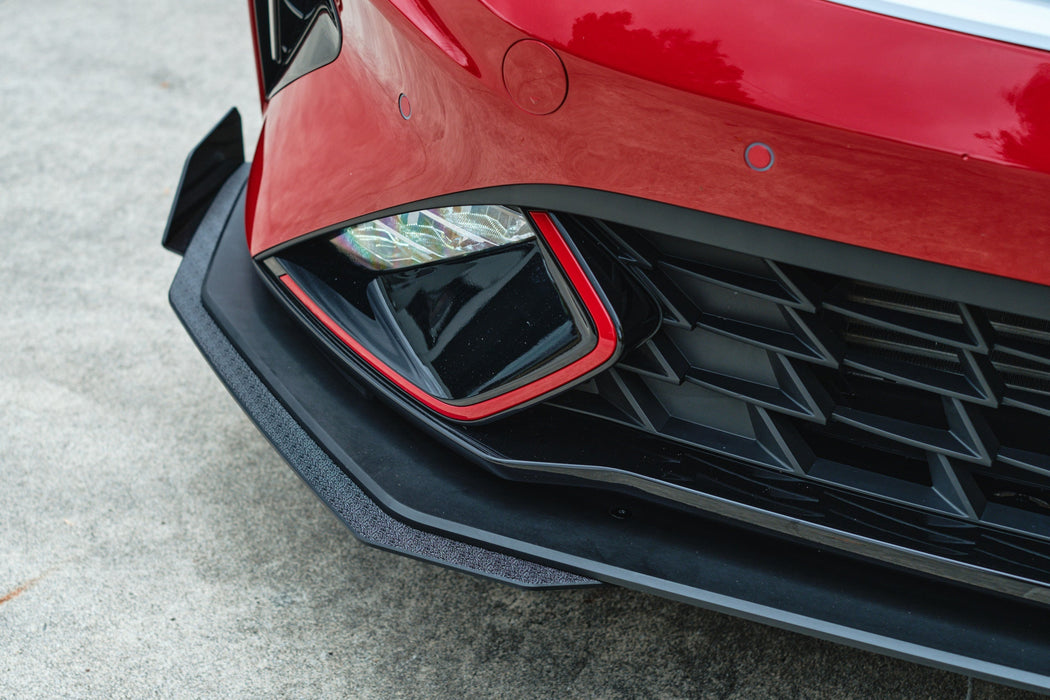 Cerato GT Facelift Front Lip Splitter & Mounting Brace-Flow Designs