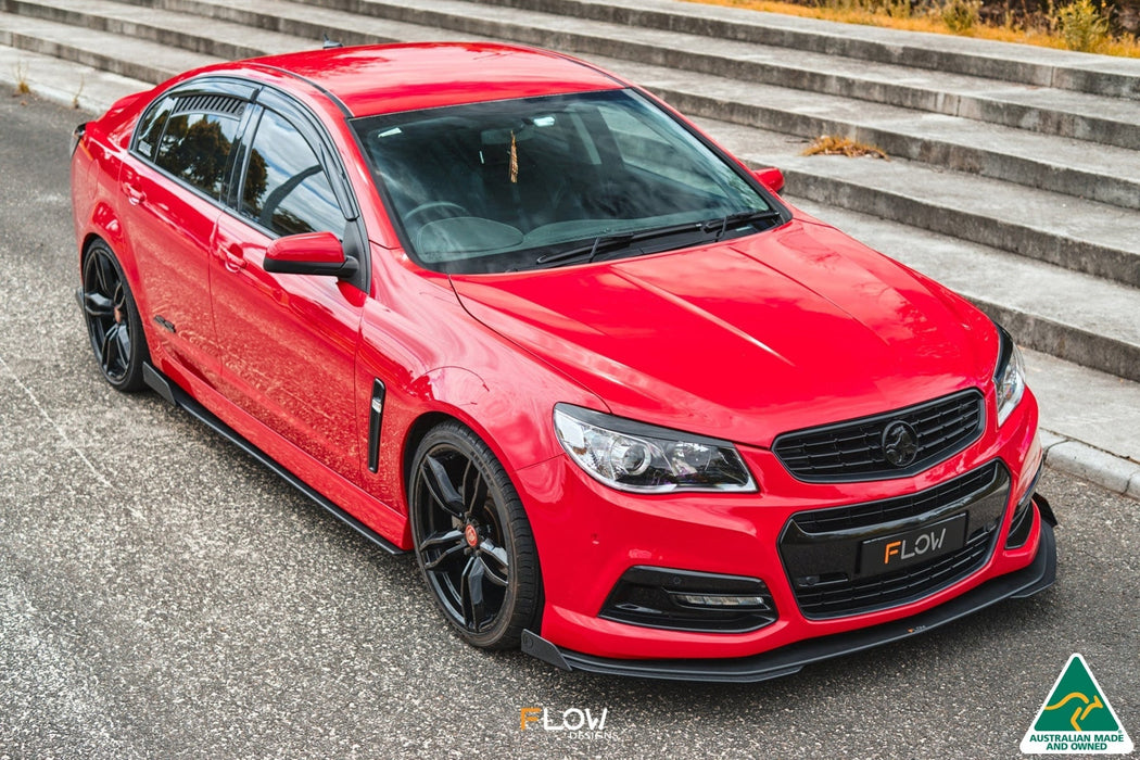VF Commodore S1 Sedan Front Lip Splitter-Flow Designs