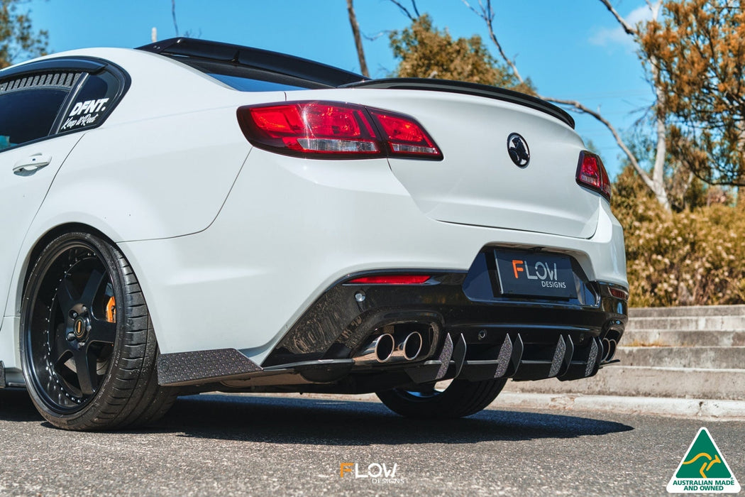 VF Commodore S2 Sedan Flow-Lock Rear Diffuser-Flow Designs
