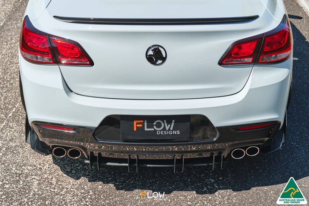 VF Commodore S2 Sedan Flow-Lock Rear Diffuser-Flow Designs