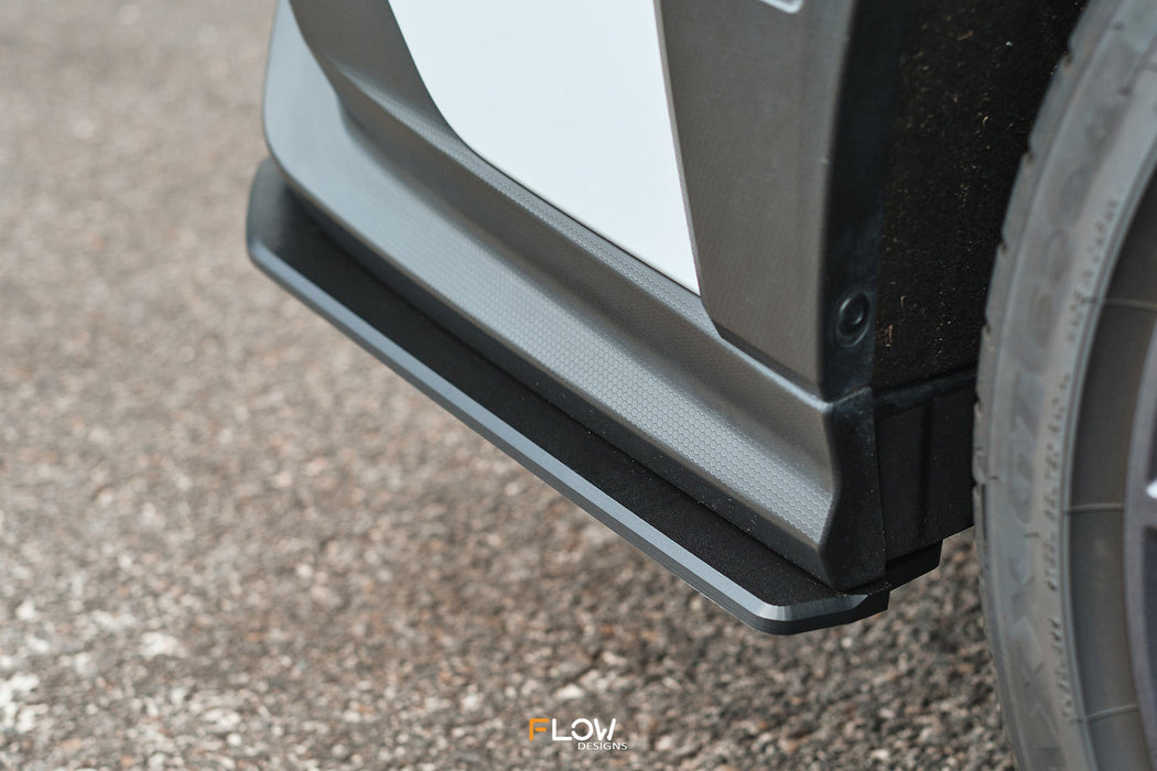 VB WRX Rear Spats (TEXTURED; Pair)-Flow Designs