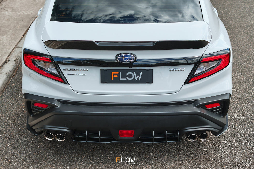 VB WRX Flow-Lock Rear Diffuser (TEXTURED)-Flow Designs