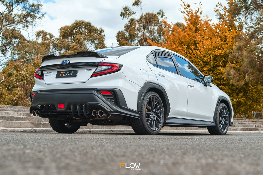 VB WRX Flow-Lock Rear Diffuser (TEXTURED)-Flow Designs
