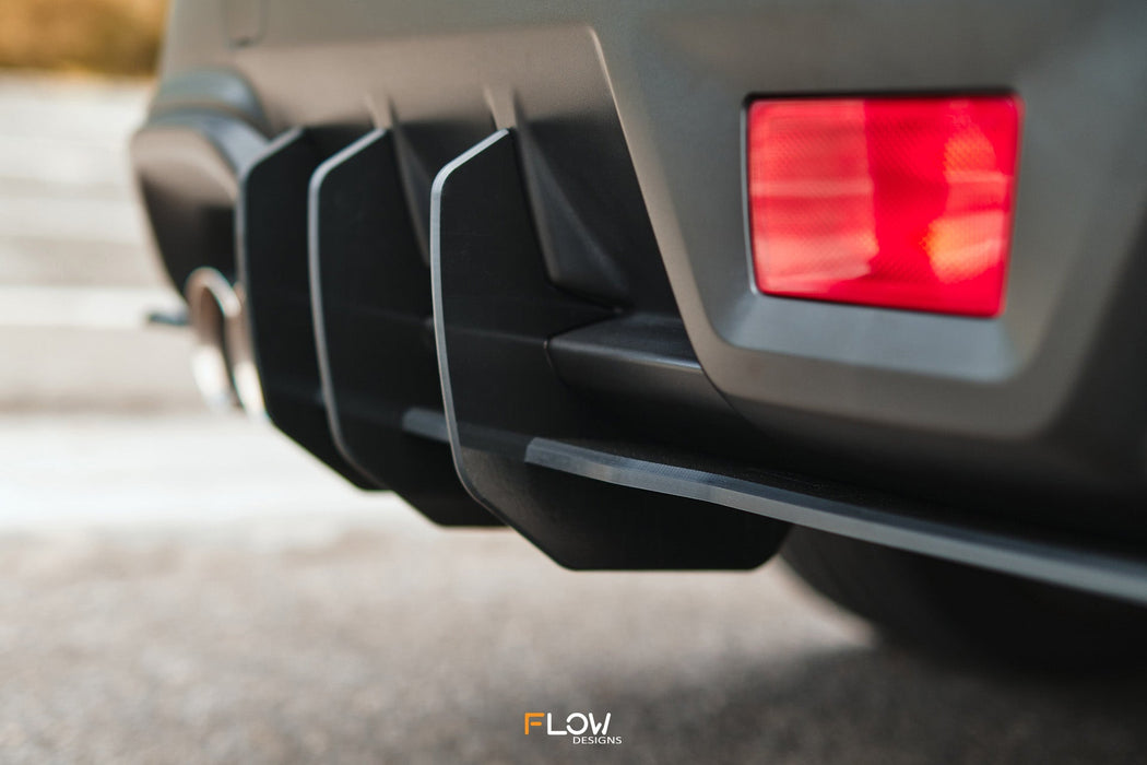 VB WRX Flow-Lock Rear Diffuser (TEXTURED)-Flow Designs