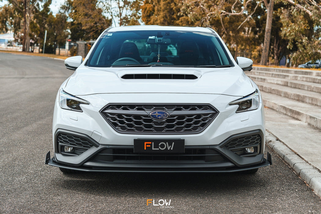 VB WRX Front Lip Splitter Winglets (Pair)-Flow Designs