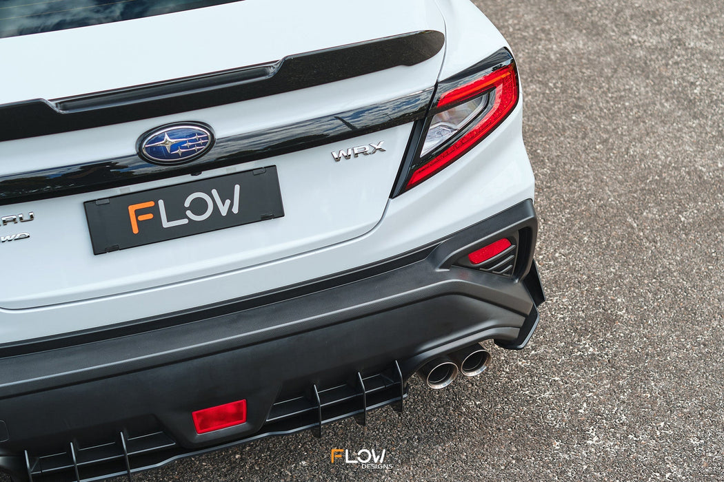VB WRX Flow-Lock Rear Diffuser (TEXTURED)-Flow Designs