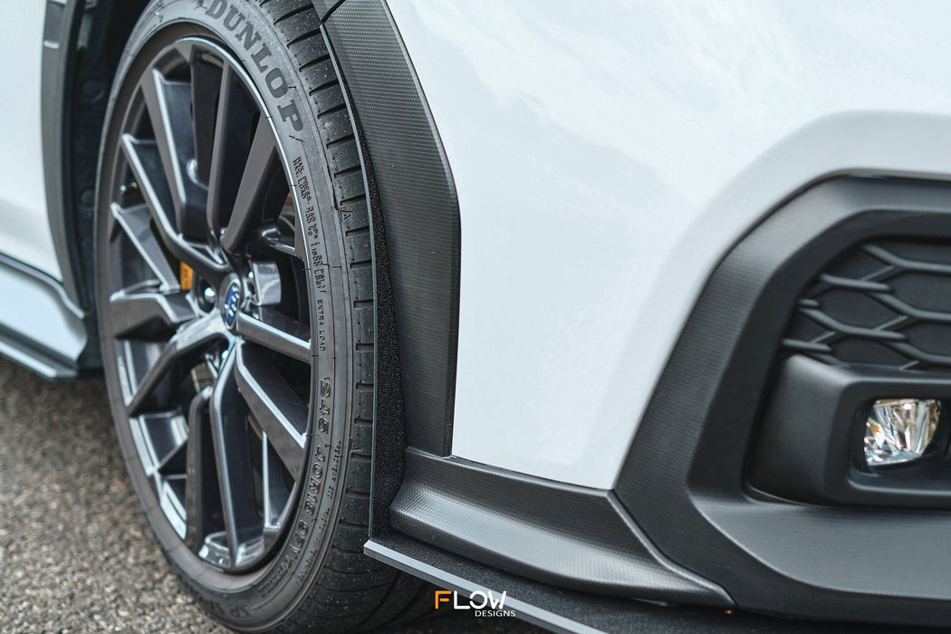 VB WRX Front Air Deflector-Flow Designs