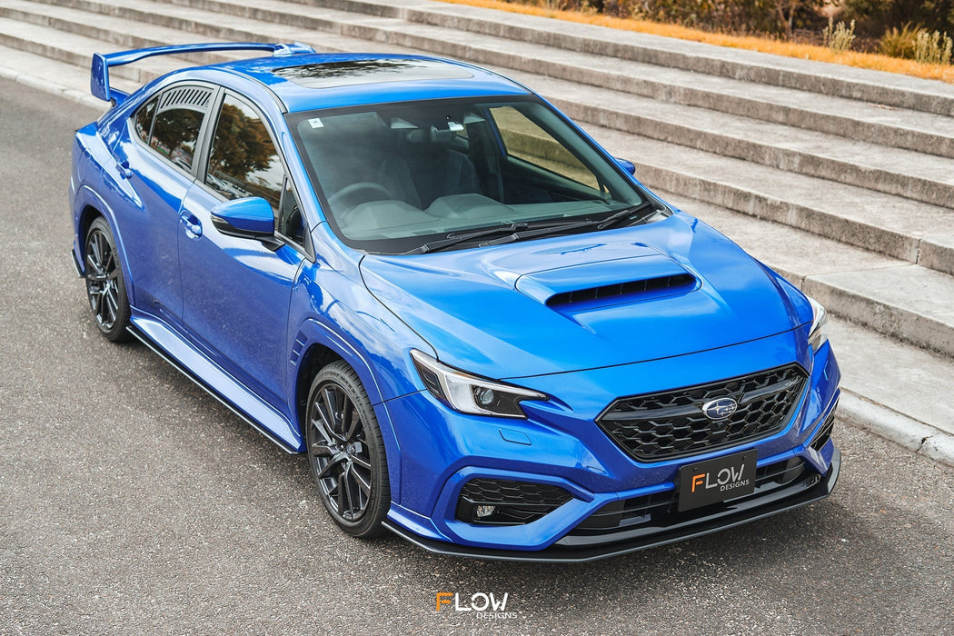 VB WRX Front Lip Splitter (GLOSS)-Flow Designs