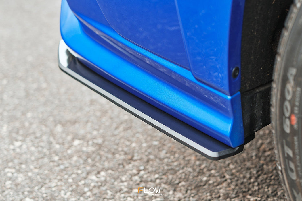 VB WRX Rear Spats (GLOSS; Pair)-Flow Designs
