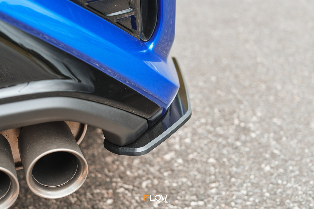 VB WRX Rear Spats (GLOSS; Pair)-Flow Designs