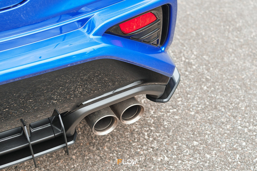 VB WRX Rear Spats (GLOSS; Pair)-Flow Designs