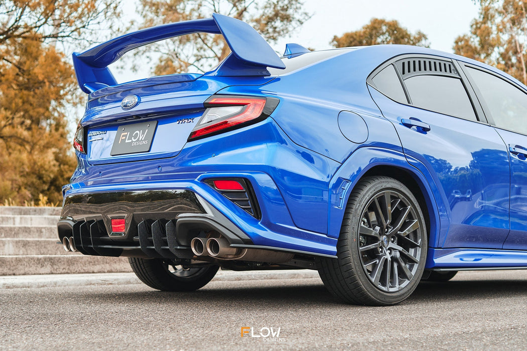 VB WRX Flow-Lock Rear Diffuser (GLOSS)-Flow Designs