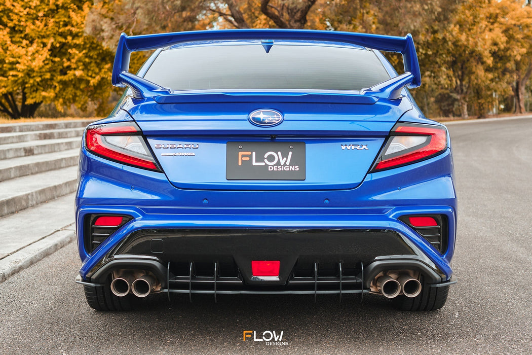 VB WRX Flow-Lock Rear Diffuser (GLOSS)-Flow Designs
