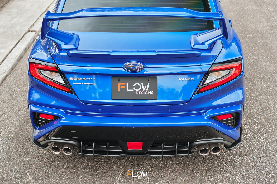 VB WRX Flow-Lock Rear Diffuser (GLOSS)-Flow Designs