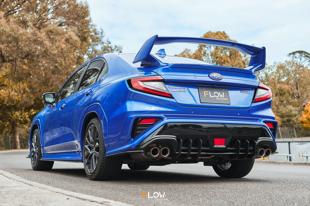 VB WRX Flow-Lock Rear Diffuser (GLOSS)-Flow Designs