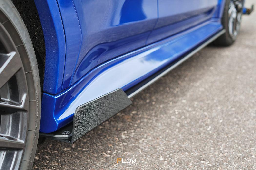 VB WRX Side Skirt Splitter Winglets (Pair)-Flow Designs