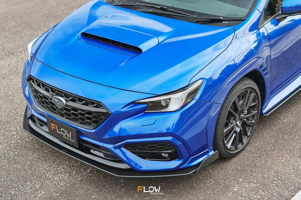 VB WRX Front Lip Splitter Winglets (Pair)-Flow Designs
