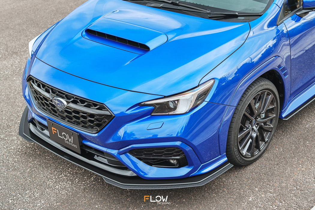 VB WRX Front Lip Splitter Extensions (Pair)-Flow Designs