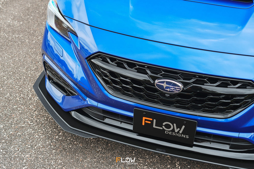 VB WRX Front Lip Splitter Extensions (Pair)-Flow Designs