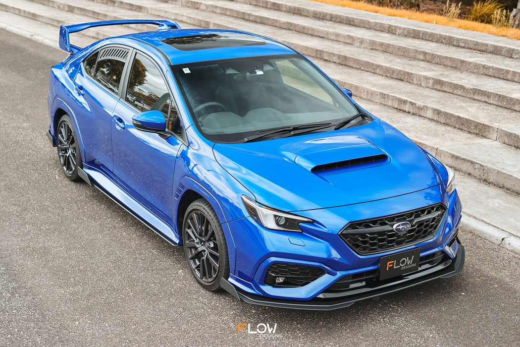 VB WRX Front Lip Splitter (GLOSS)-Flow Designs