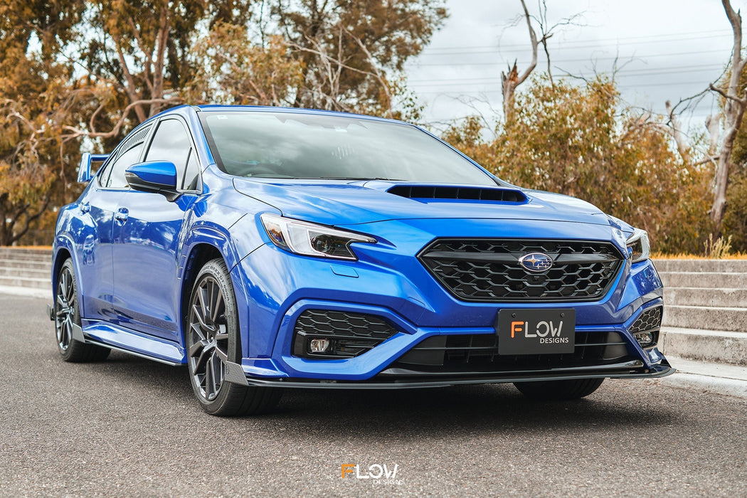 VB WRX Front Air Deflector-Flow Designs