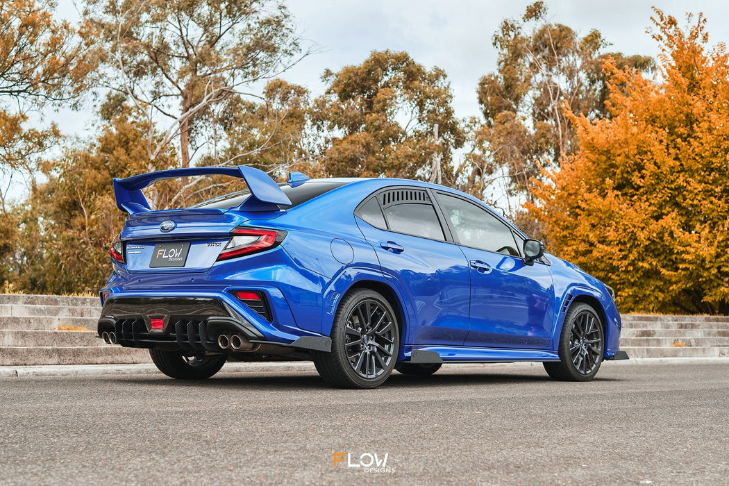 VB WRX Side Skirt Splitter Winglets (Pair)-Flow Designs