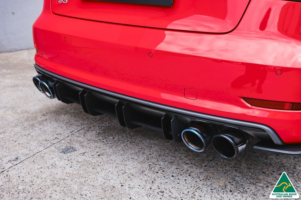 S3 8P2 Hatch (FL) Side Skirt Splitters V3 (Pair) (Clearance-old design-no finish selection)-Flow Designs