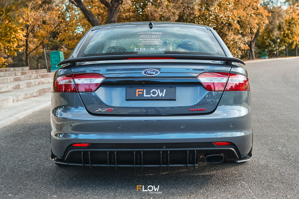 Falcon FGX Rear Spats (TEXTURED; Pair)-Flow Designs