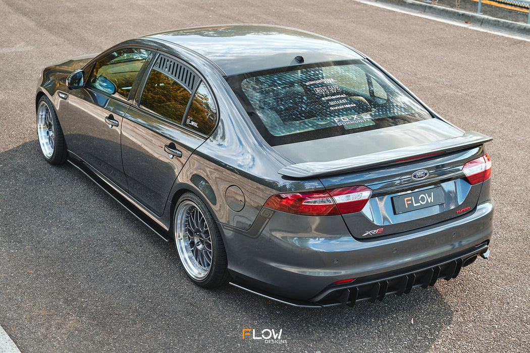 Falcon FGX Rear Spats (GLOSS; Pair)-Flow Designs