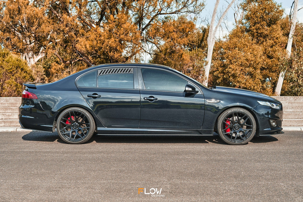 Falcon FGX Side Skirt Splitters (GLOSS: Pair)-Flow Designs