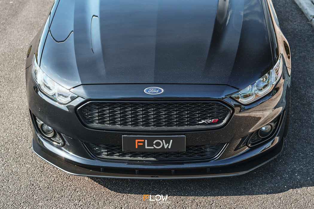 Falcon FGX Front Lip Splitter (TEXTURED)-Flow Designs