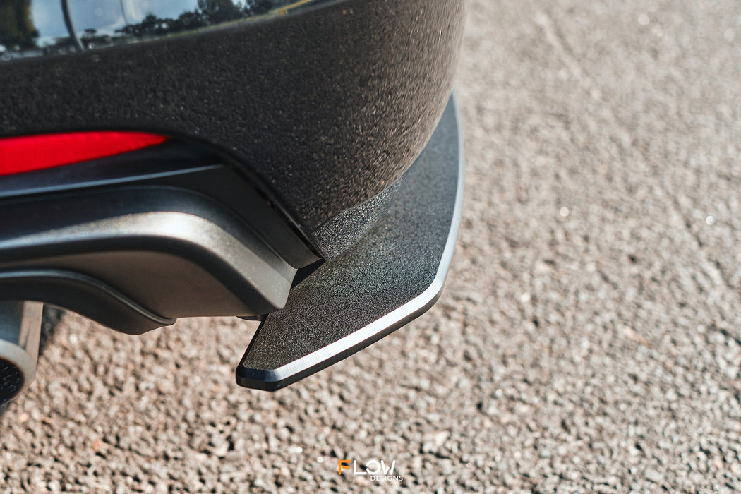 Falcon FGX Rear Spats (TEXTURED; Pair)-Flow Designs