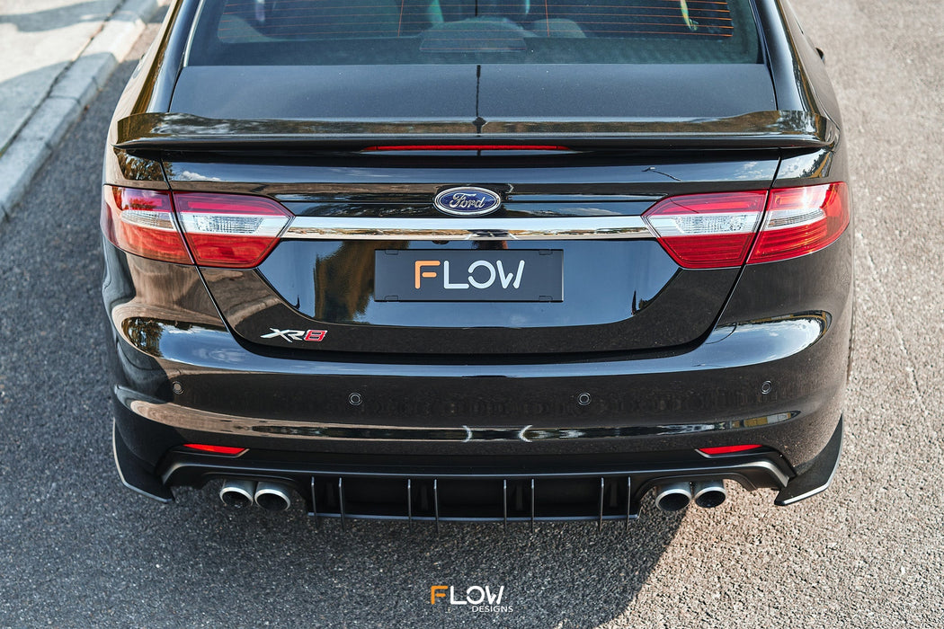 Falcon FGX Rear Spats (TEXTURED; Pair)-Flow Designs