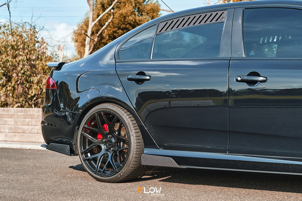Falcon FGX Side Skirt Splitters (GLOSS: Pair)-Flow Designs