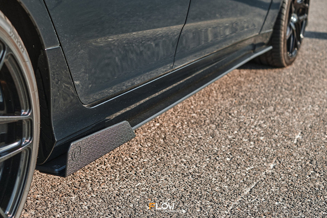 Falcon FGX Side Skirt Splitter Winglets (Pair)-Flow Designs