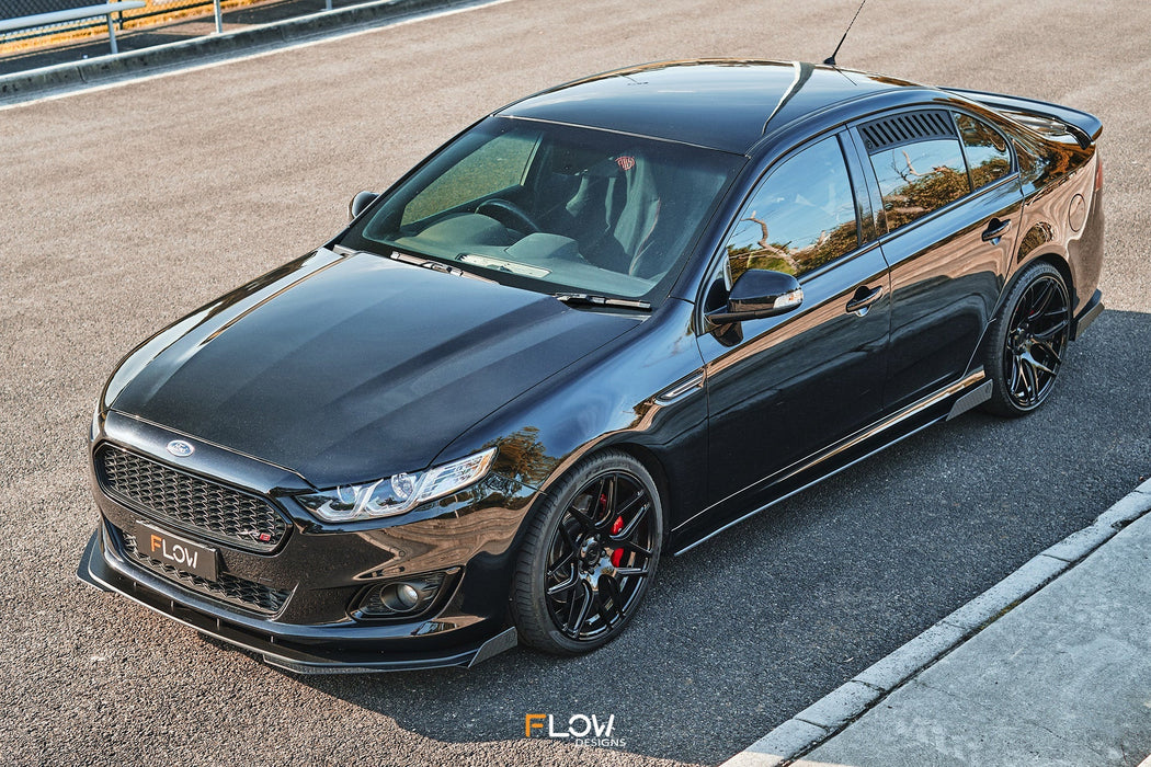 Falcon FGX Front Lip Splitter Extensions (Pair)-Flow Designs