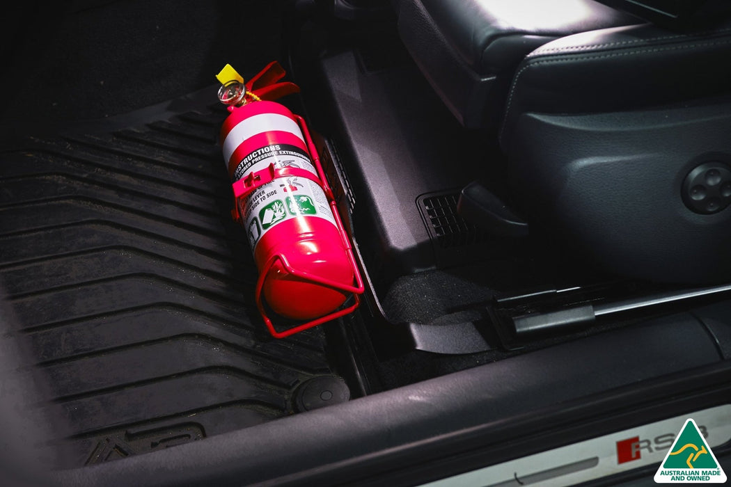 Audi Fire Extinguisher Bracket/Mount-Flow Designs - Harrys Euro