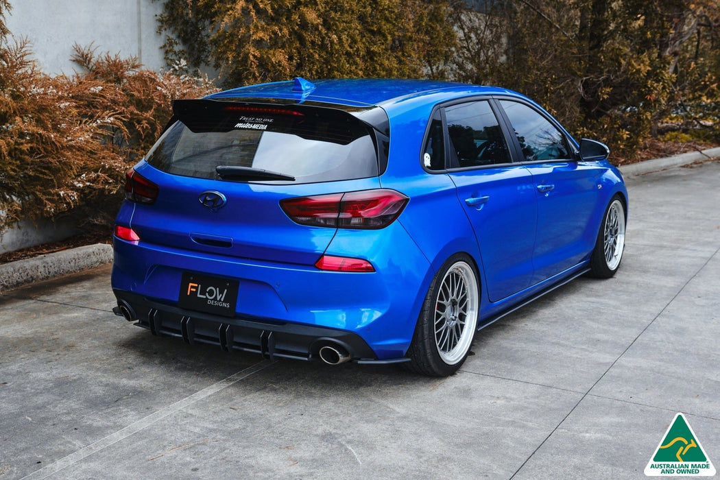 i30 SR Hatch (2017-2018) Flow-Lock Rear Diffuser-Flow Designs