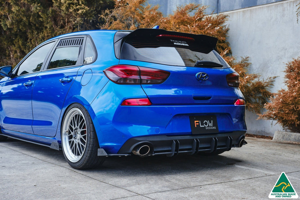 i30 SR Hatch (2017-2018) Flow-Lock Rear Diffuser-Flow Designs