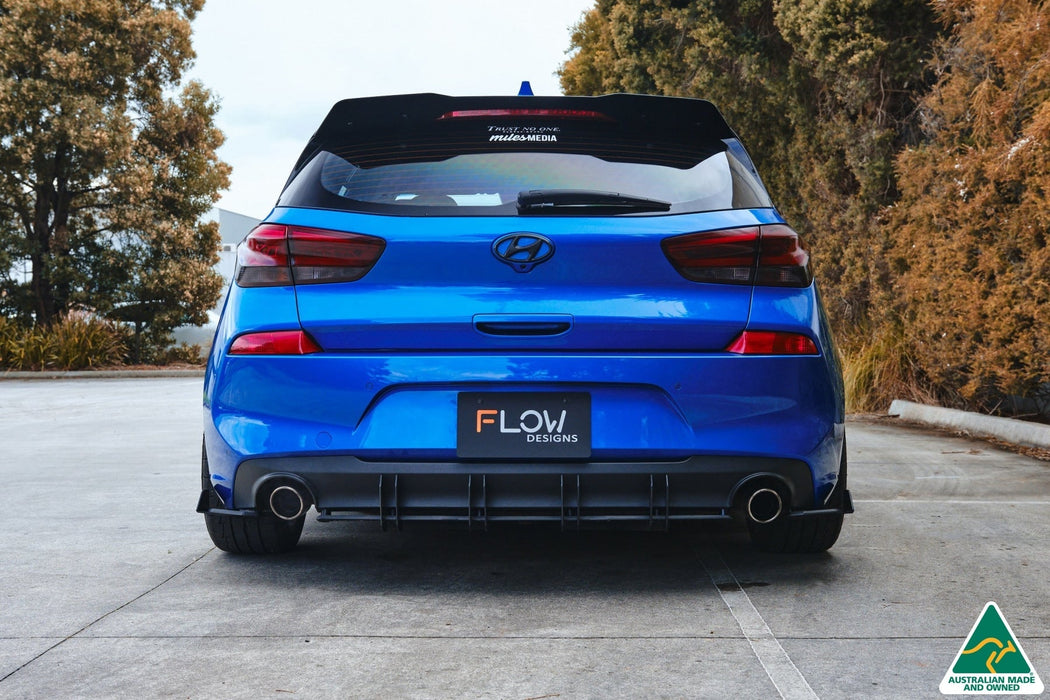 i30 SR Hatch (2017-2018) Flow-Lock Rear Diffuser-Flow Designs