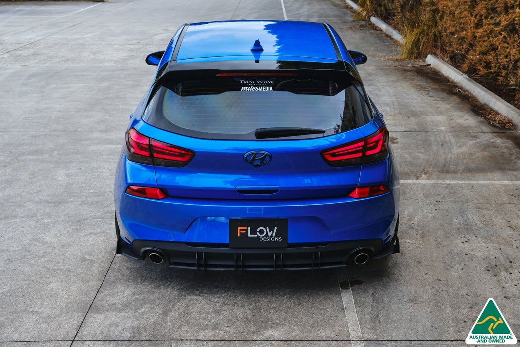 i30 SR Hatch (2017-2018) Flow-Lock Rear Diffuser-Flow Designs