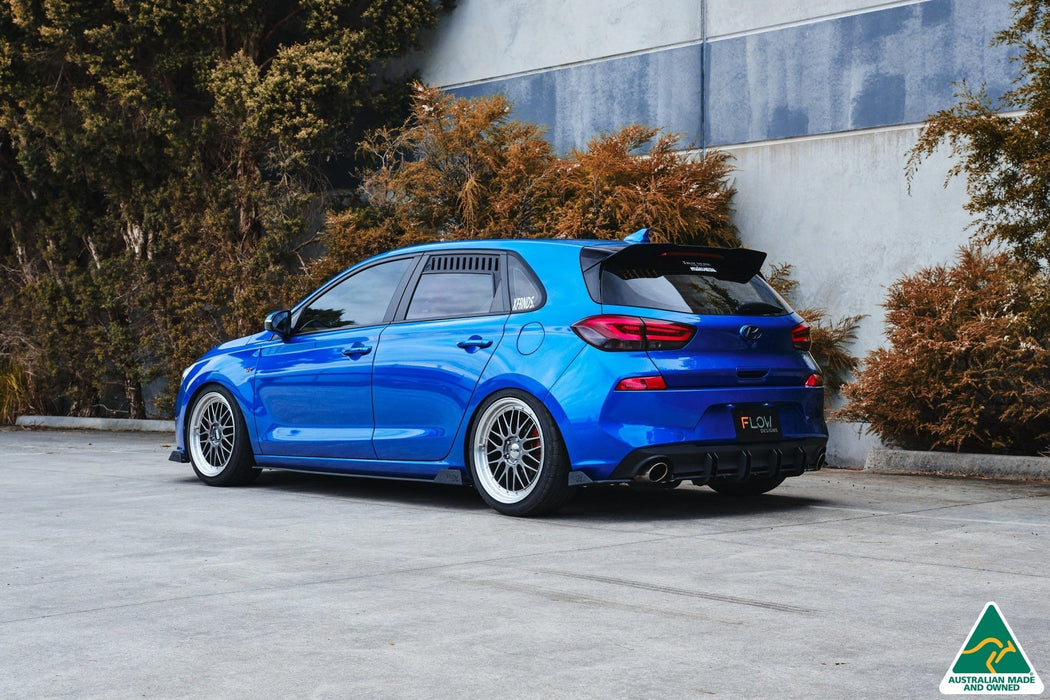 i30 SR Hatch (2017-2018) Rear Spats (Pair)-Flow Designs